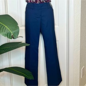 NWT NY&C navy blue work pants